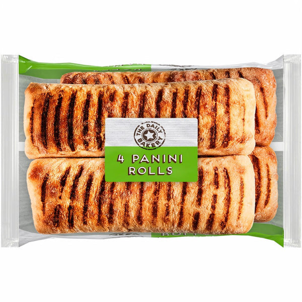 The Daily Bakery 4 Panini Rolls