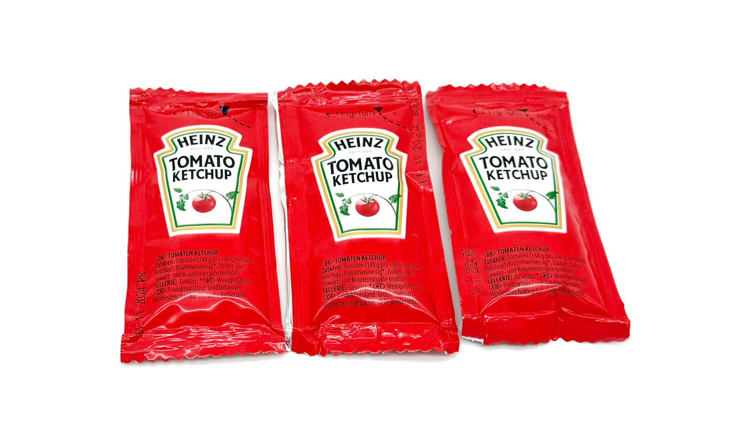 Individual Sachets Heinz Tomato Ketchup 50 x 12g