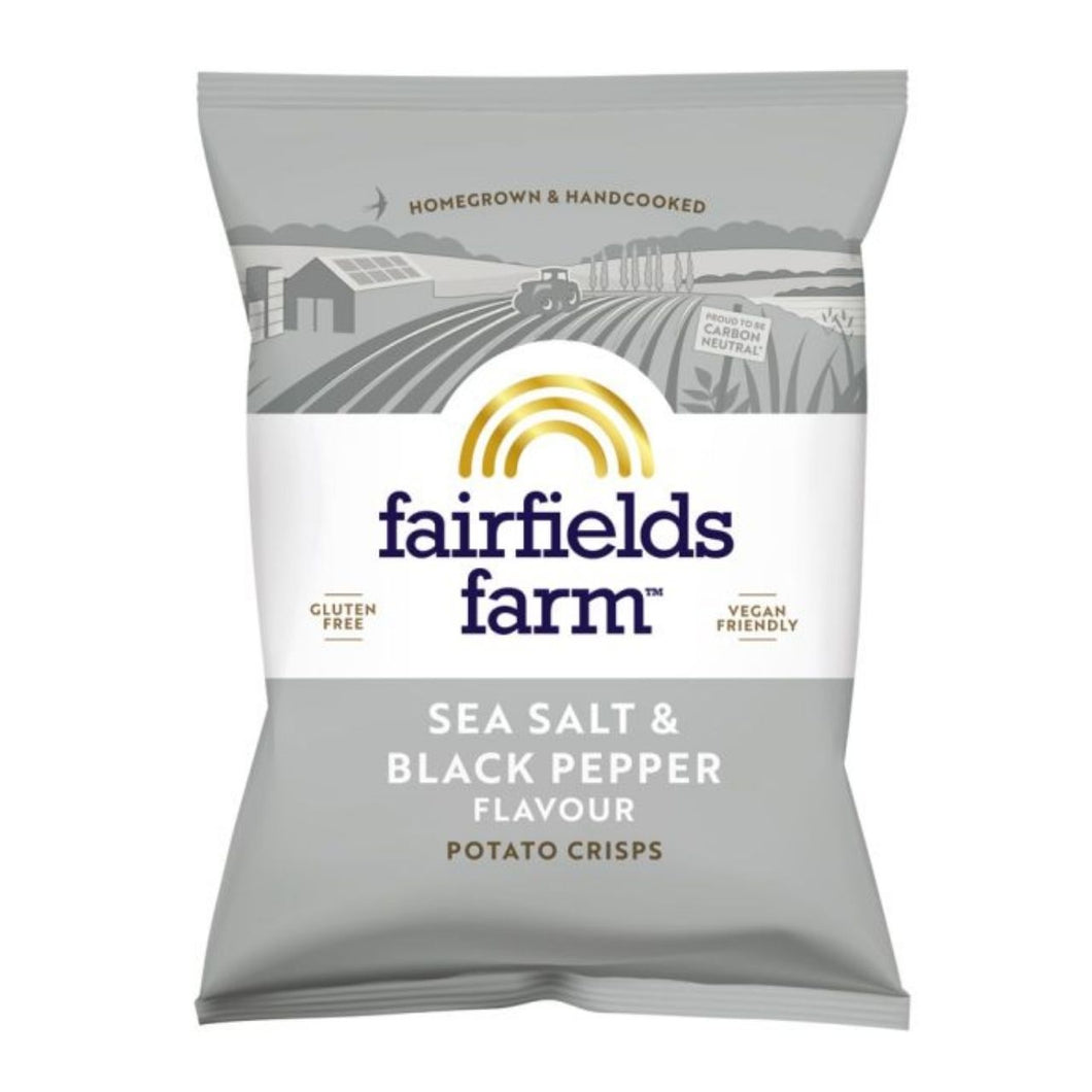 Fairfields Farm Sea Salt & Black Pepper 40g