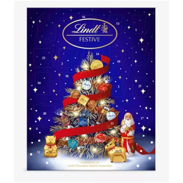 Lindt Festive chocolate selection advent calendar 296g