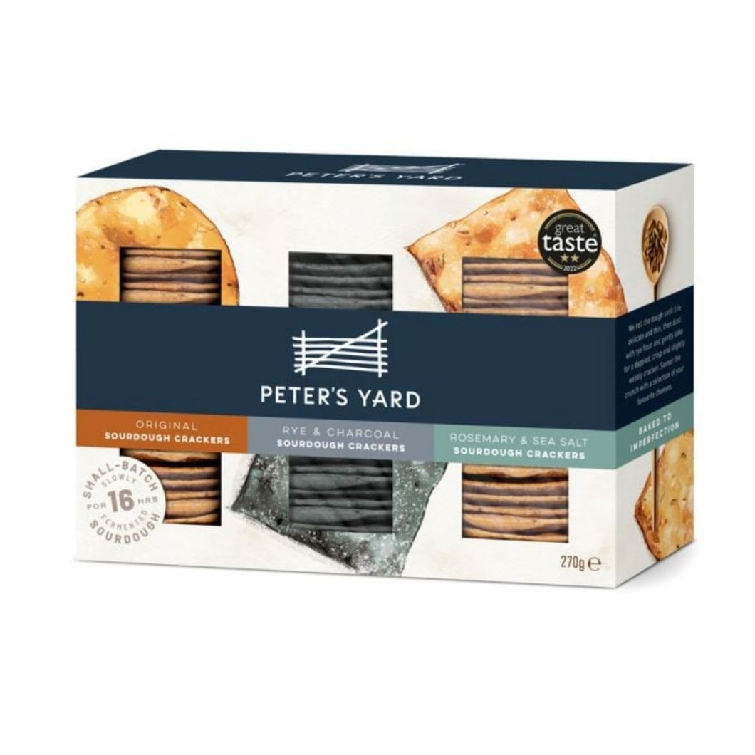 Peter's Yard Sourdough Cracker Selection Box 270g