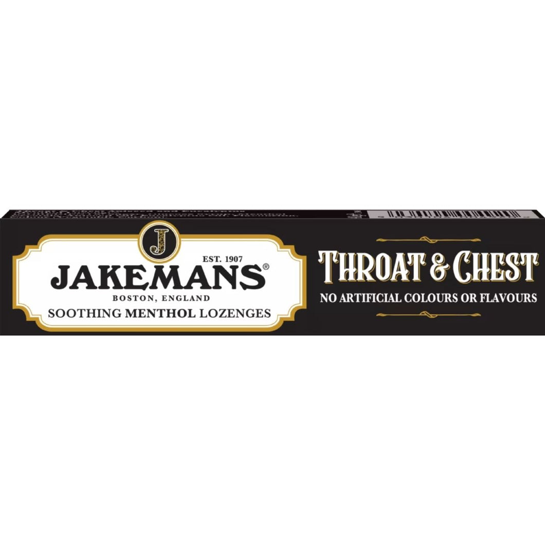 Jakemans Throat & Chest Sweets - Stick Pack 41g