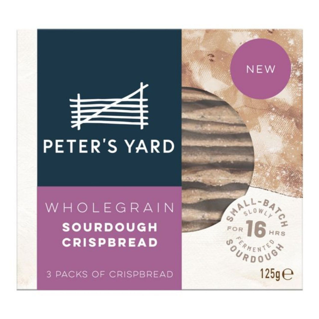 Peter's Yard Wholegrain Sourdough Crispbread 125g