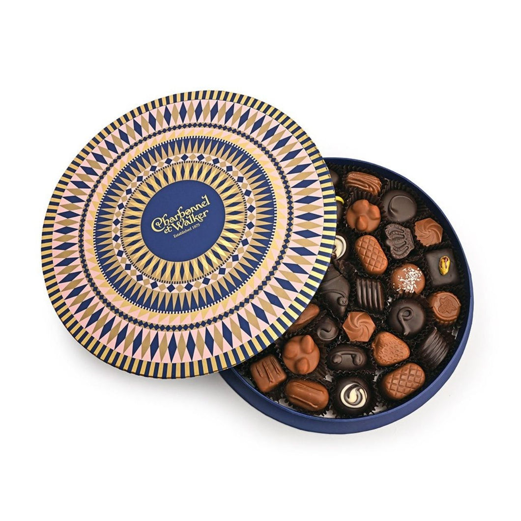 Charbonnel et Walker Victorian 500g – Fine Milk and Dark Chocolates – with alcohol