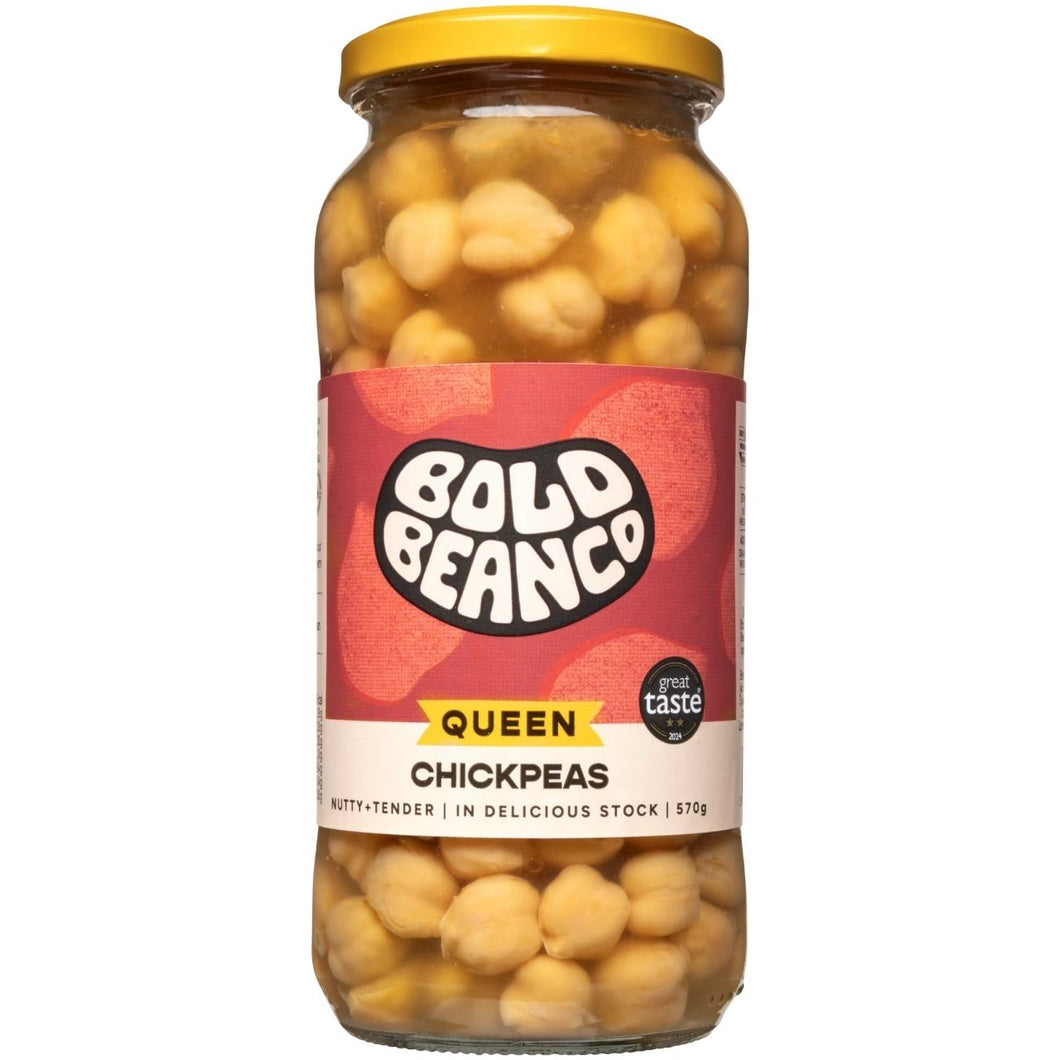 Bold Bean Co. Queen Chickpeas 570g