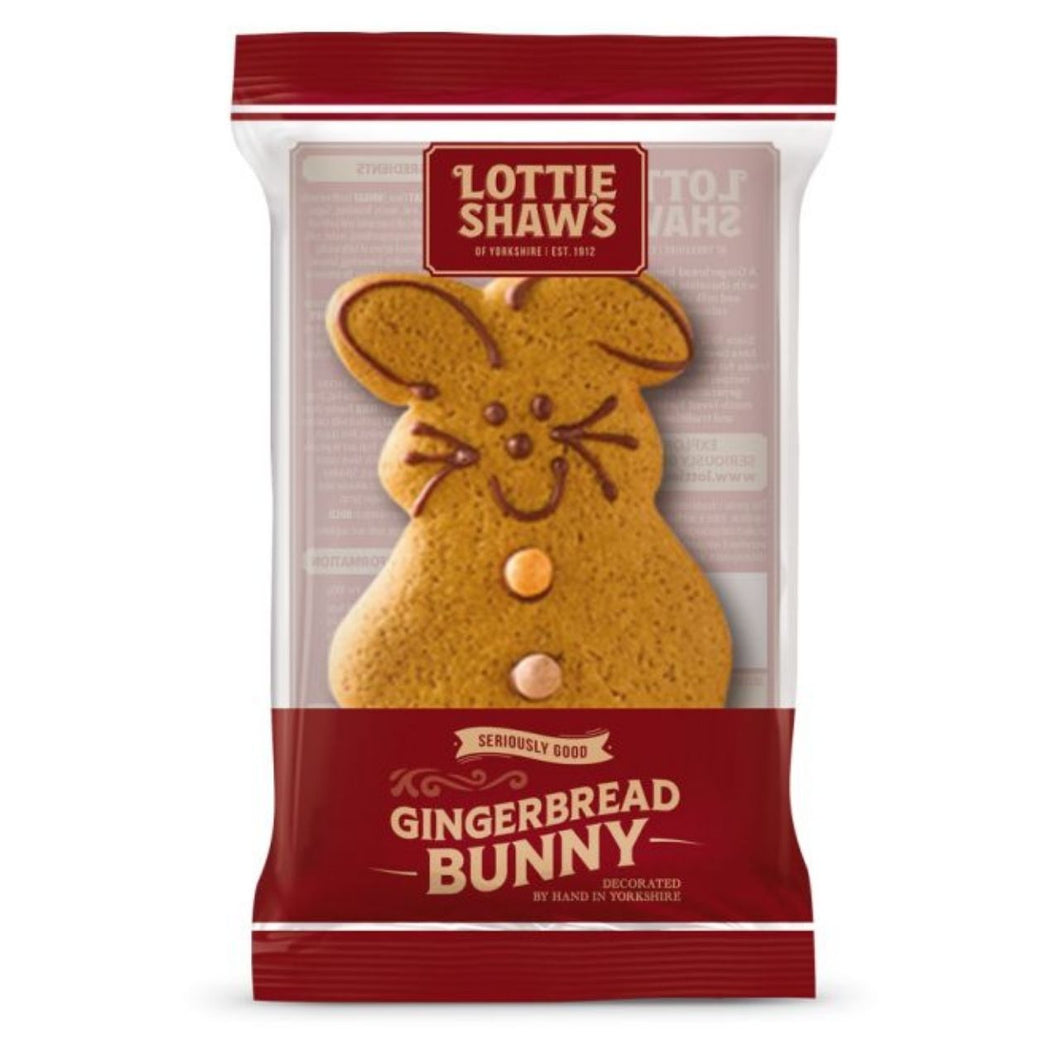 Lottie Shaw's Gingerbread Bunny Biscuit 50g