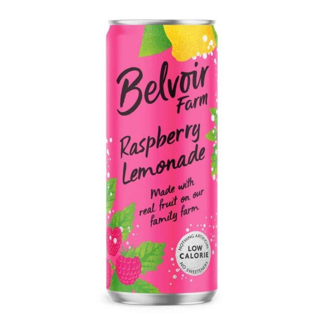 Belvoir Raspberry Lemonade Can 330ml