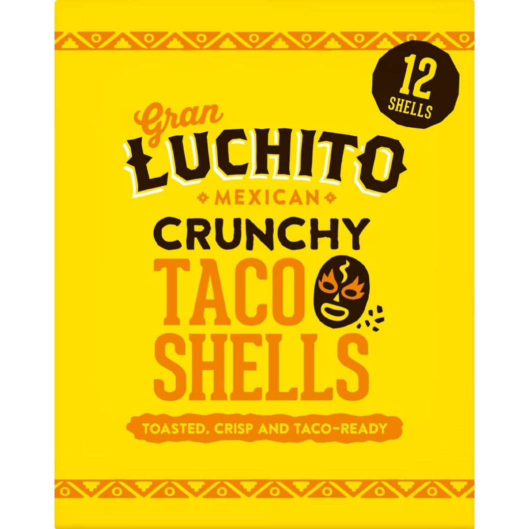 Gran Luchito Crunchy Taco Shells 150g