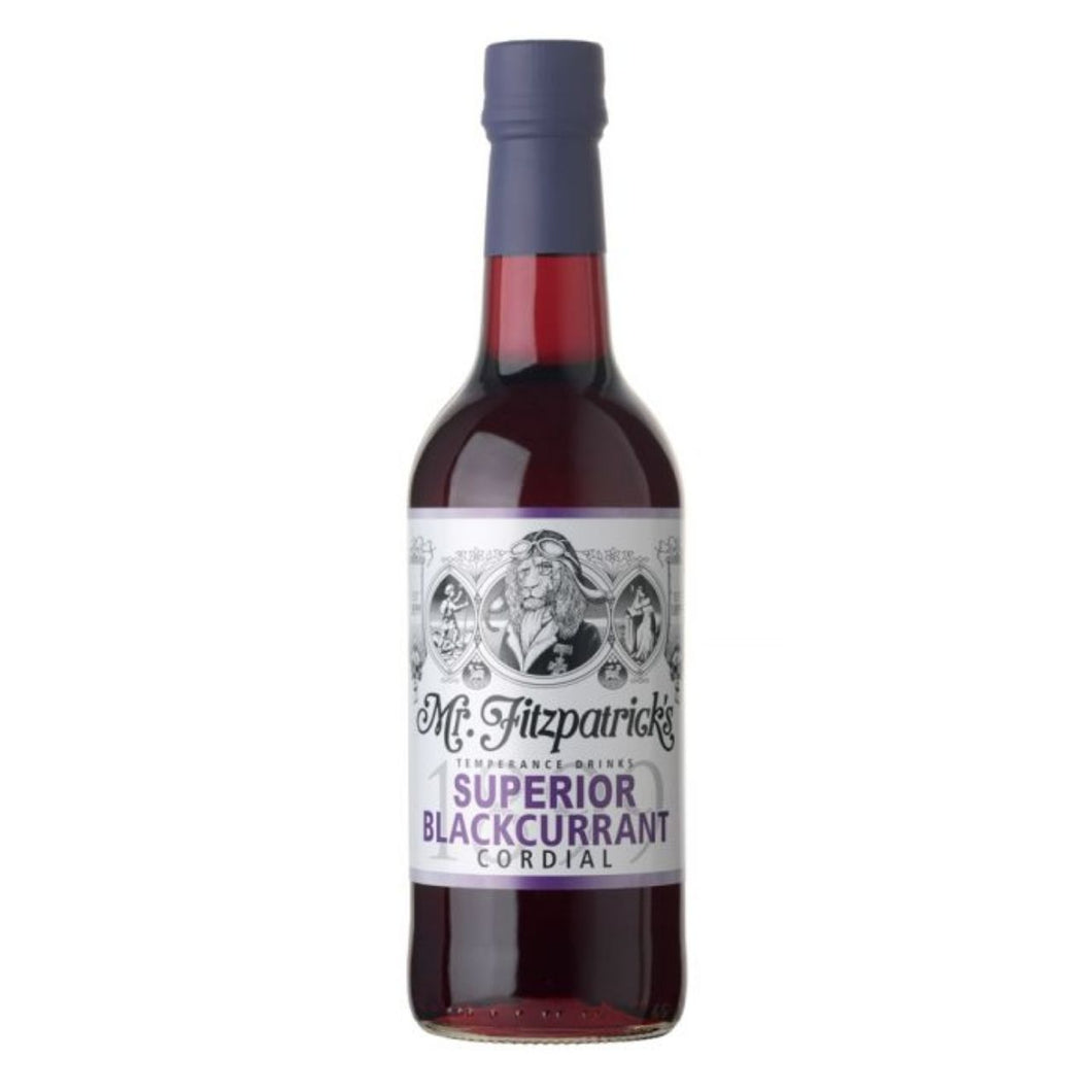 Mr Fitzpatrick's Superior Blackcurrant Cordial 500ml