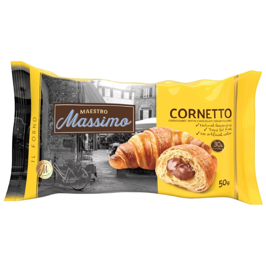 Maestro Massimo Cornetto Chocolate Croissant - Single 50g