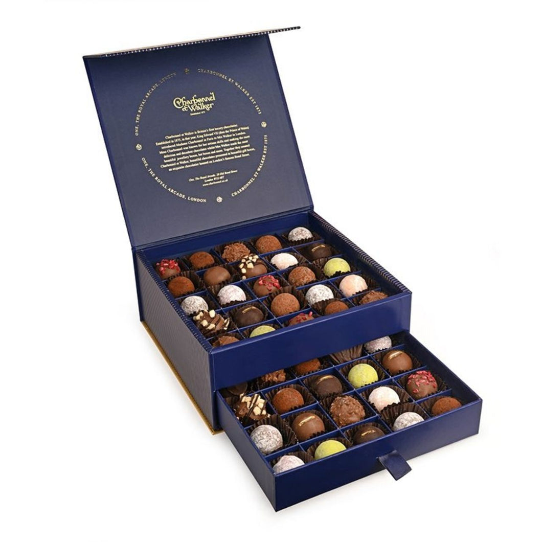 Charbonnel et Walker Victorian -50 Piece Truffle Selection – without alcohol
