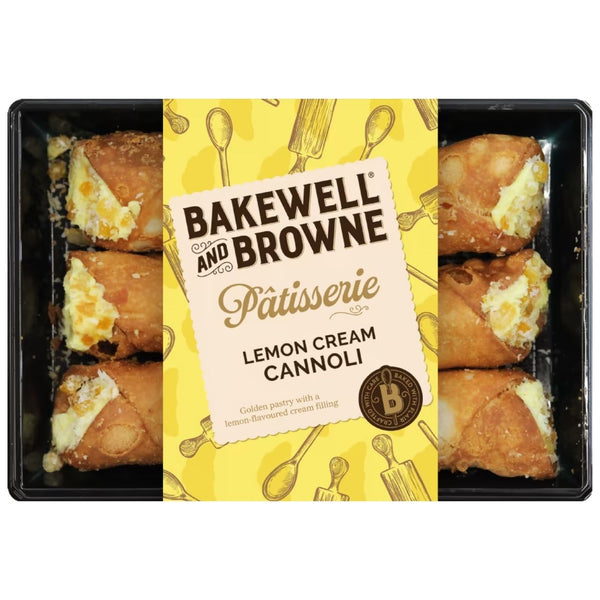 Bakewell And Browne Pâtisserie - Lemon Cream Cannoli 180g