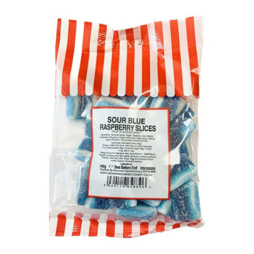 Monmore Blue Raspberry Slices  140g