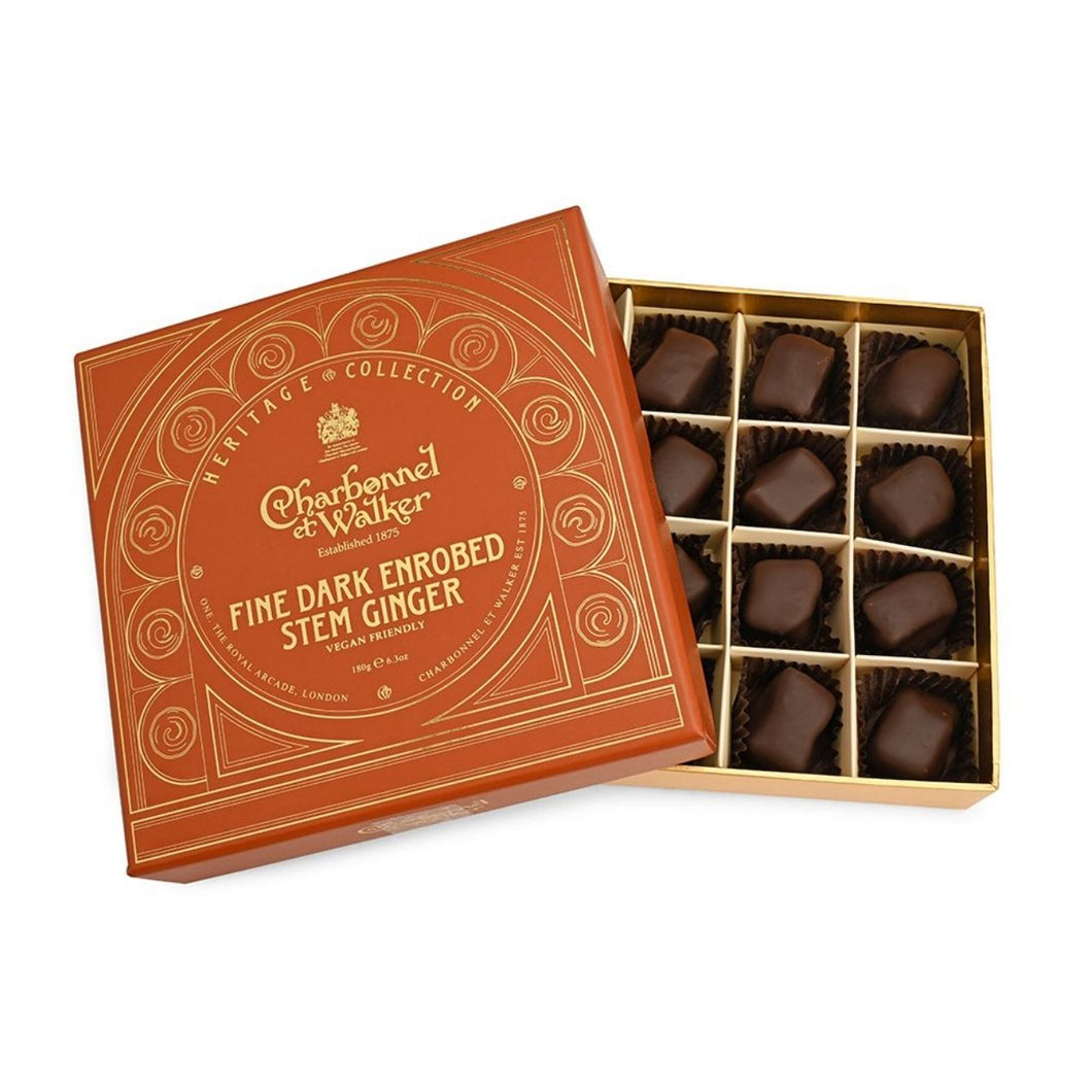 Charbonnel et Walker Fine Dark Enrobed Stem Ginger