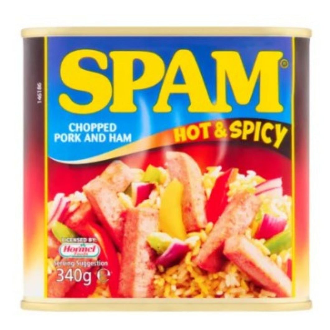 Spam Hot & Spicy Chopped Pork and Ham 340g