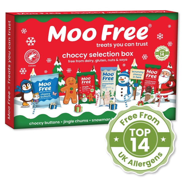 Moo Free Christmas Selection Box 100g