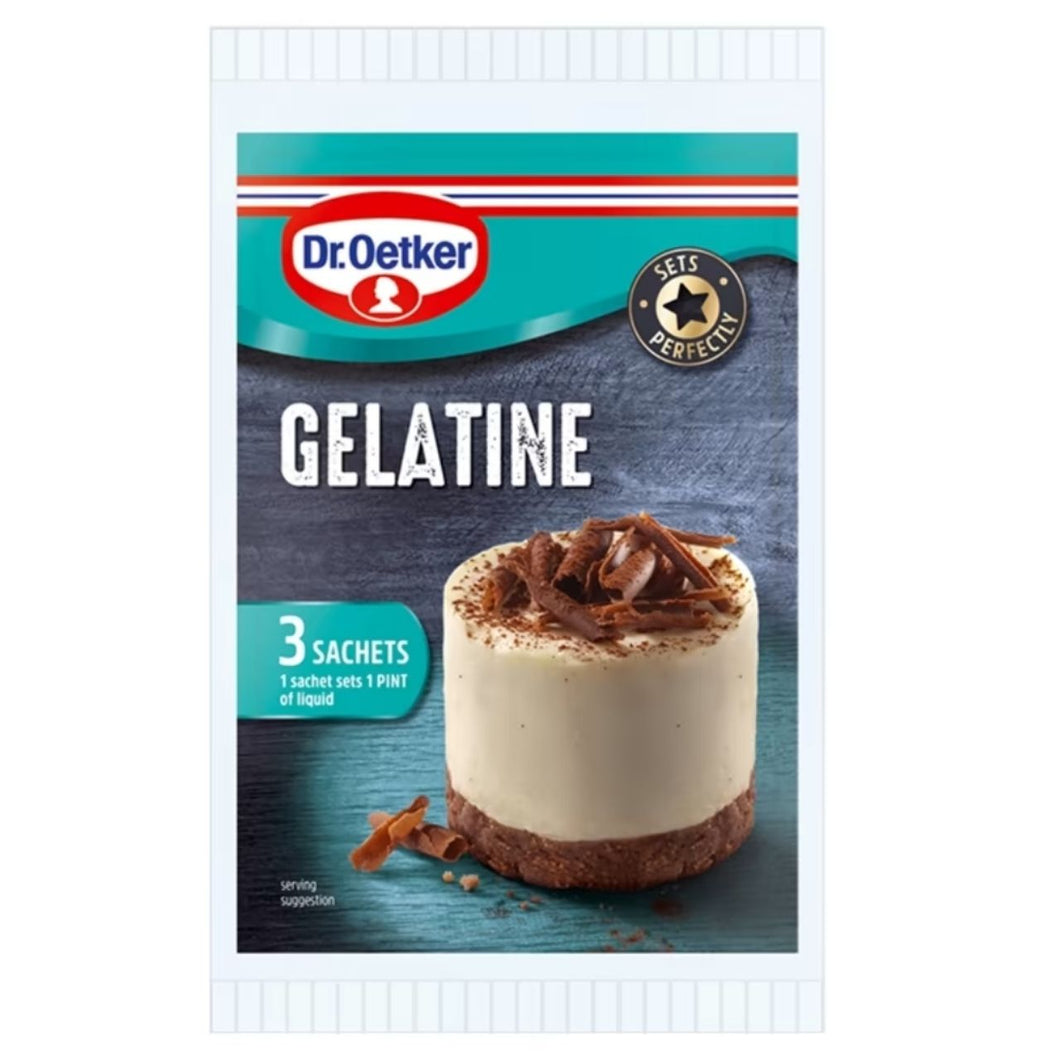 Dr. Oetker Gelatine - 3 Sachets 36g