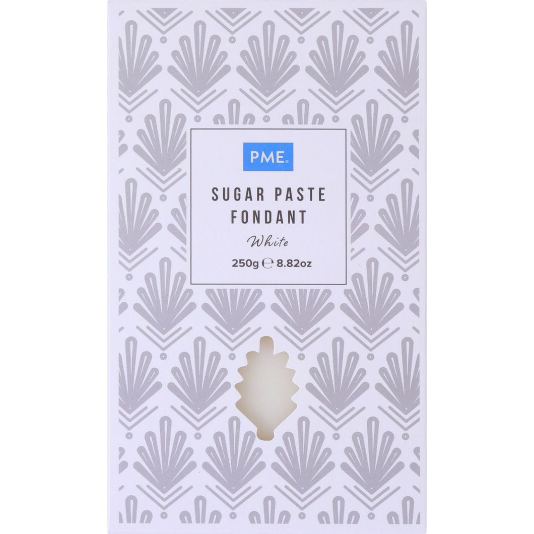 Pme Cake Sugar Paste Fondant - White 250g