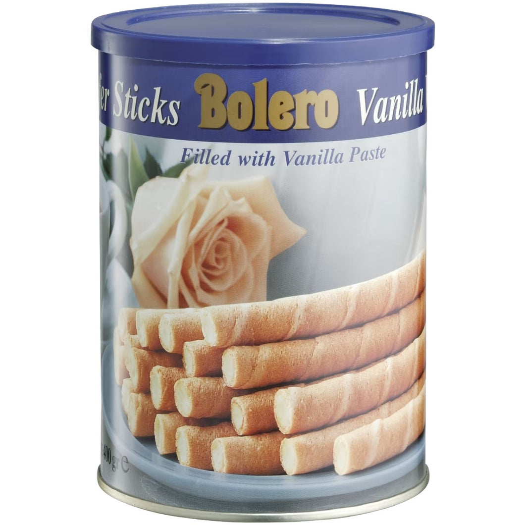 Bolero Vanilla Wafer Sticks 400g