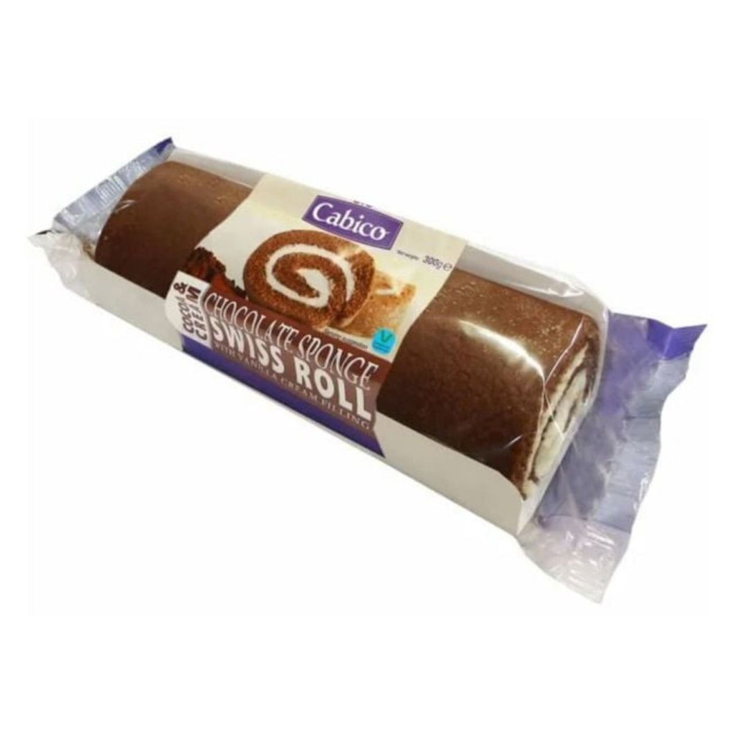 Cabico Chocolate Swiss Roll 300g