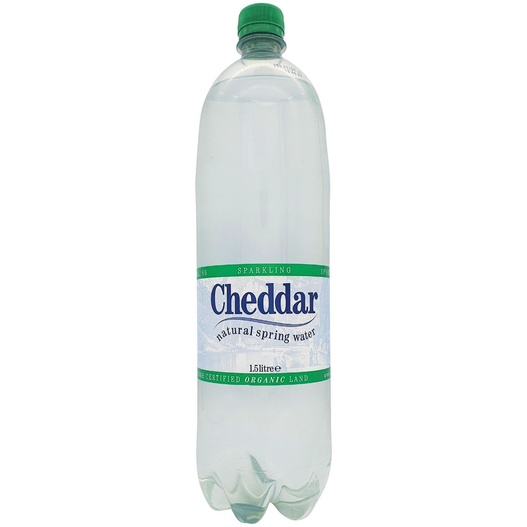 Cheddar Natural Spring Water - Sparkling PET 1.5L