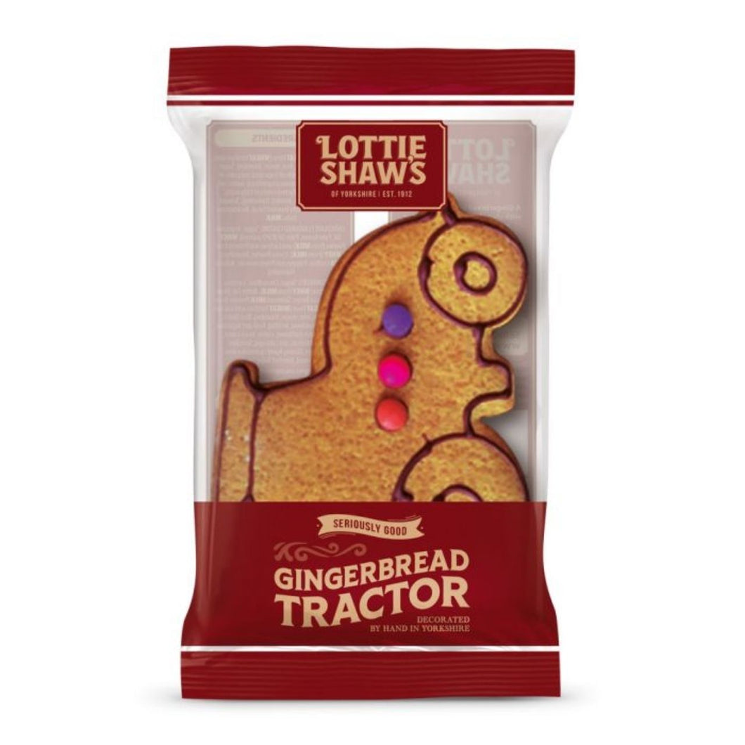 Lottie Shaw's Tractor Gingerbread Biscuit 50g