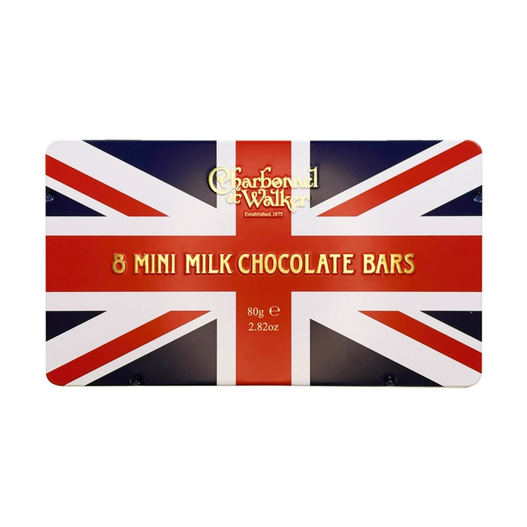 Charbonnel et Walker Union Jack – Milk Chocolate Mini Bars Tin