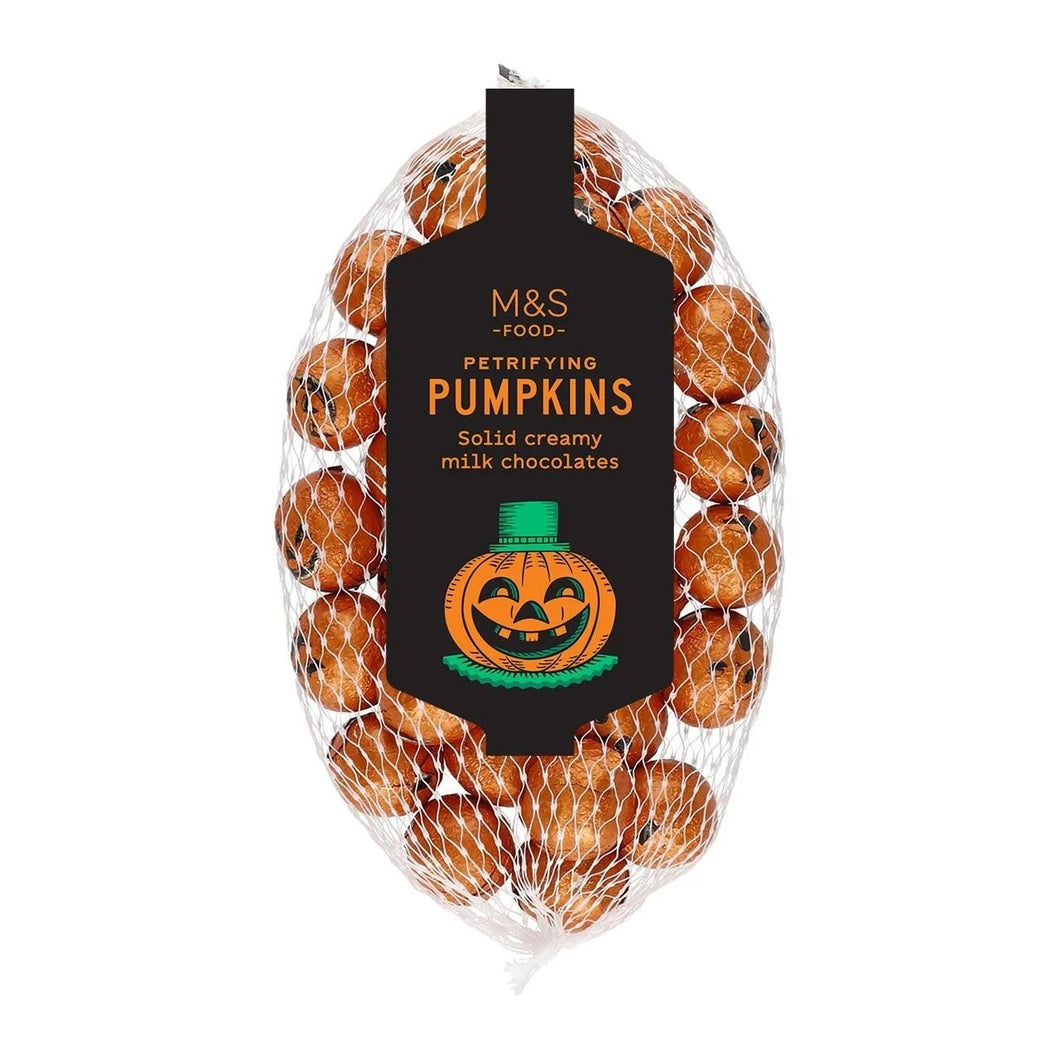 M&S Petrifying Pumpkins Milk Chocolates 130g