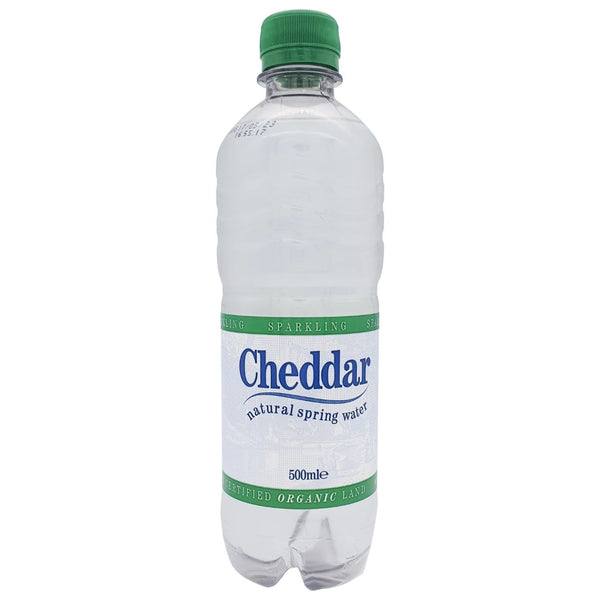 Cheddar Natural Spring Water - Sparkling PET 500ml
