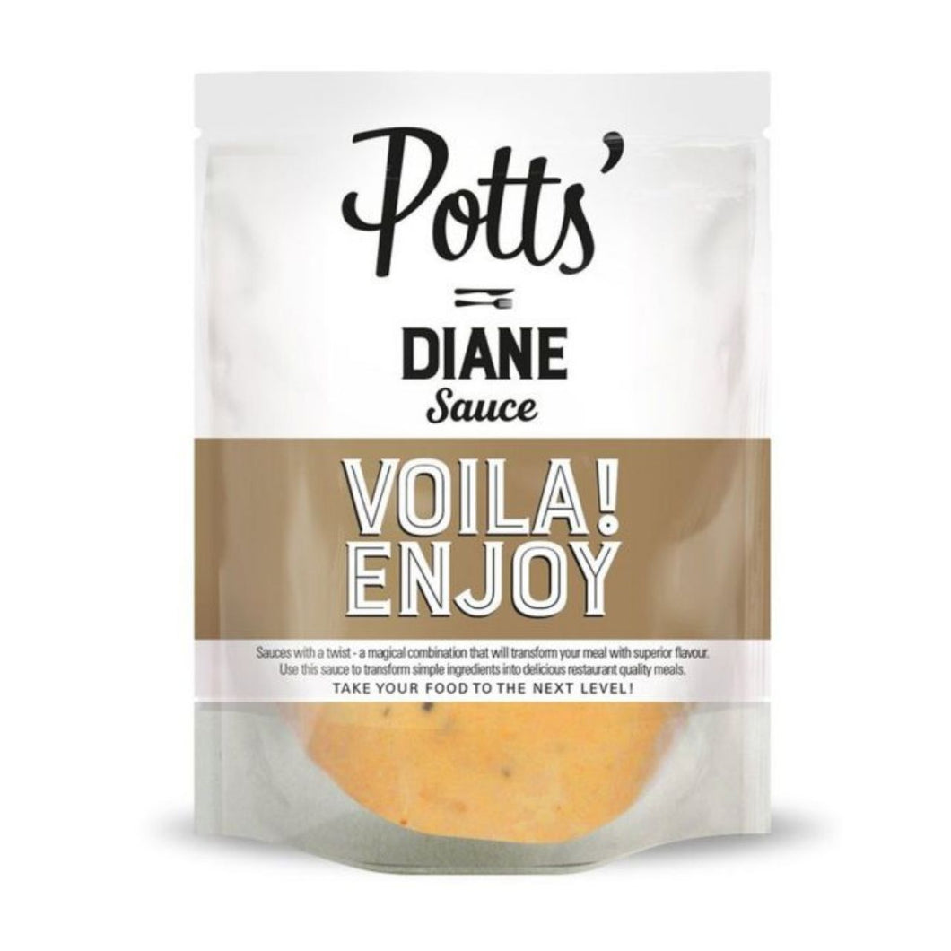 Potts Diane Pour Over Sauce 250g