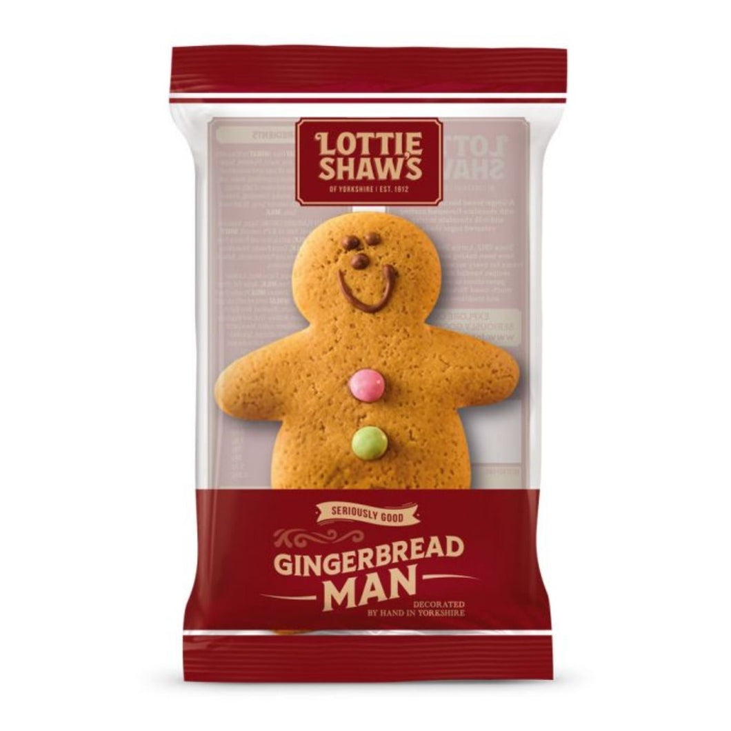 Lottie Shaw's Yorkshire Gingerbread Man Biscuit 50g