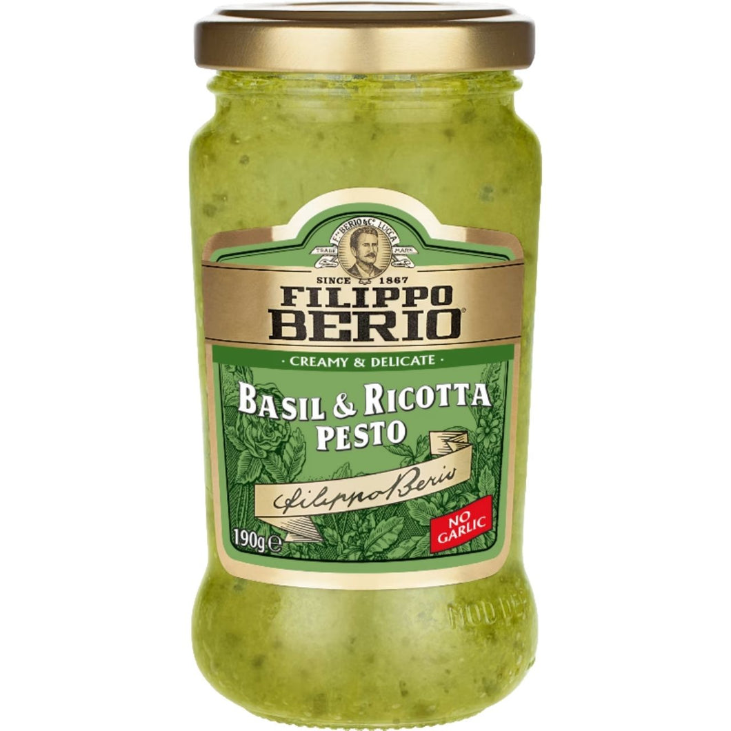 Filippo Berio Basil & Ricotta Pesto 190g