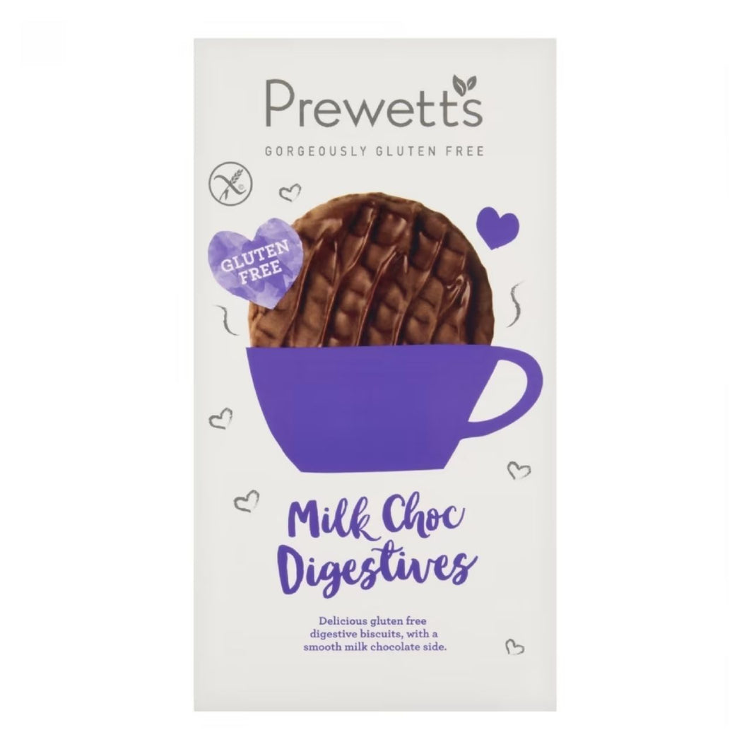 Prewett's Gluten Free Milk Choc Digestives 165g