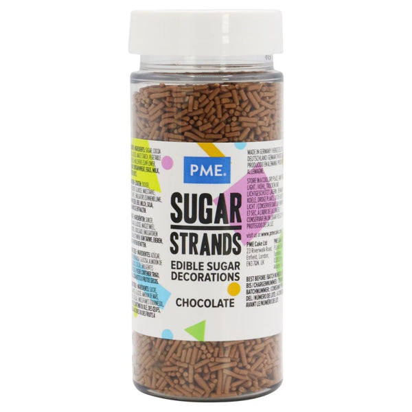 Pme Cake Sugar Strands - Chocolate 80g