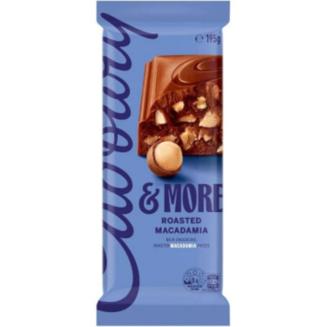 Cadbury & More Roasted Macadamia 195g