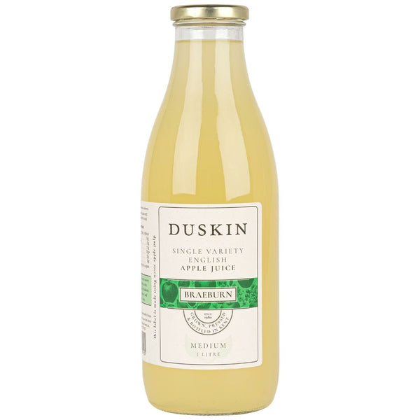 Duskin Single Variety English Apple Juice - Braeburn (Medium) 1L