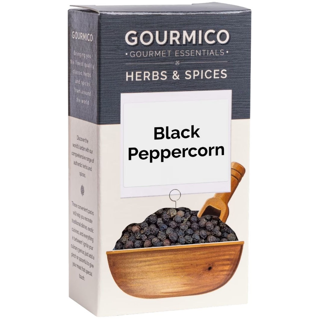 Gourmico Black Peppercorns 30g