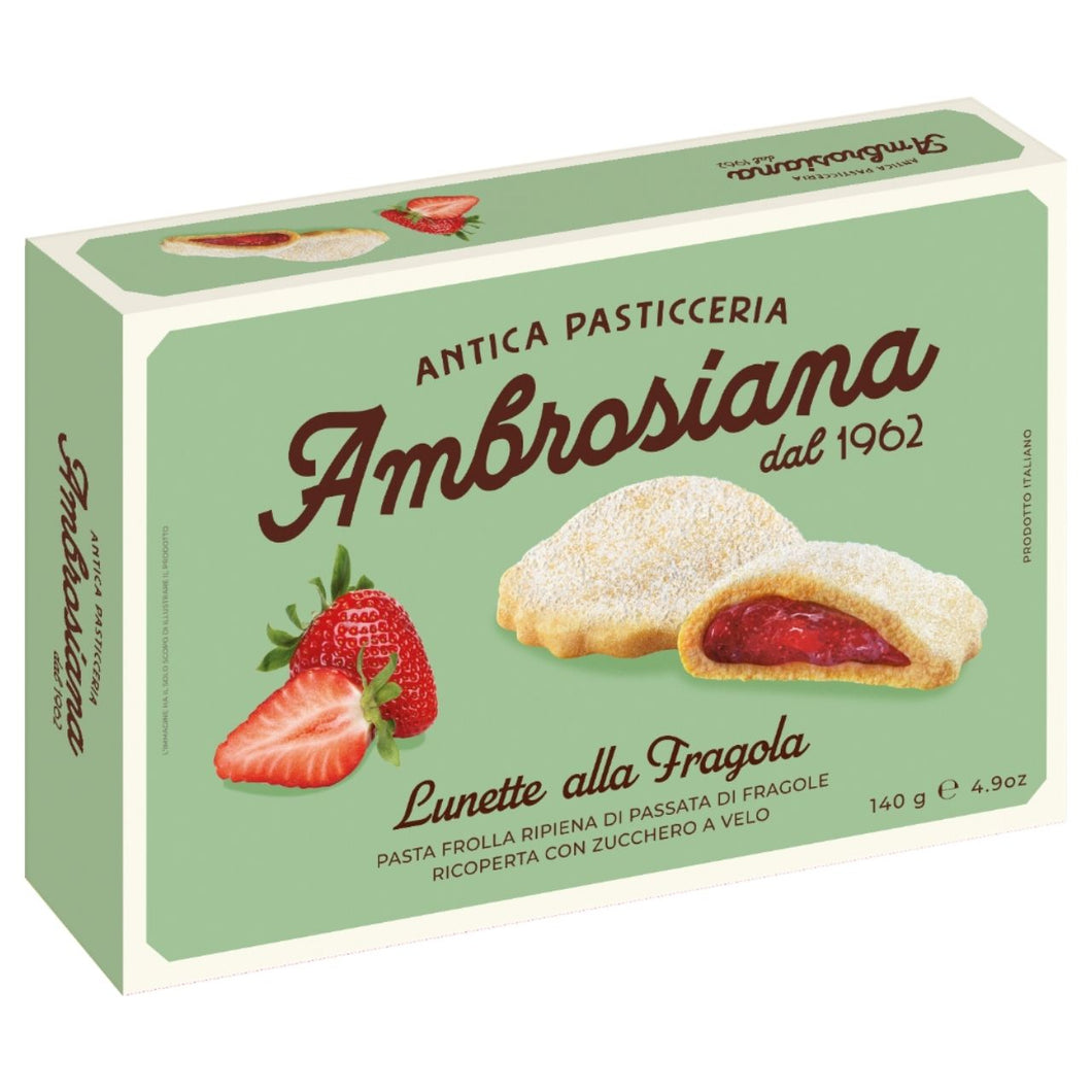 Ambrosiana Lunette alla Fragola - Strawberry Puree 140g