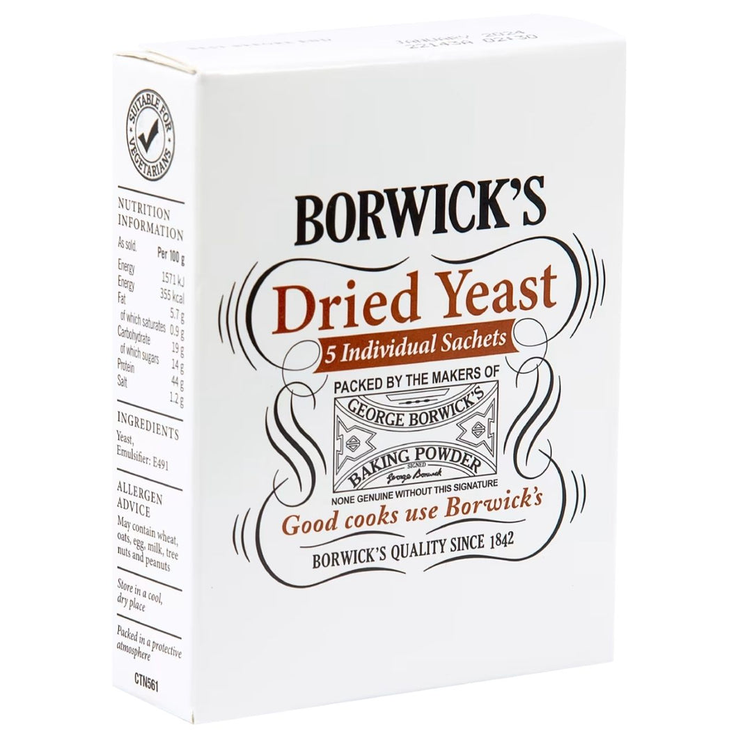 Borwick's Dried Yeast 30g