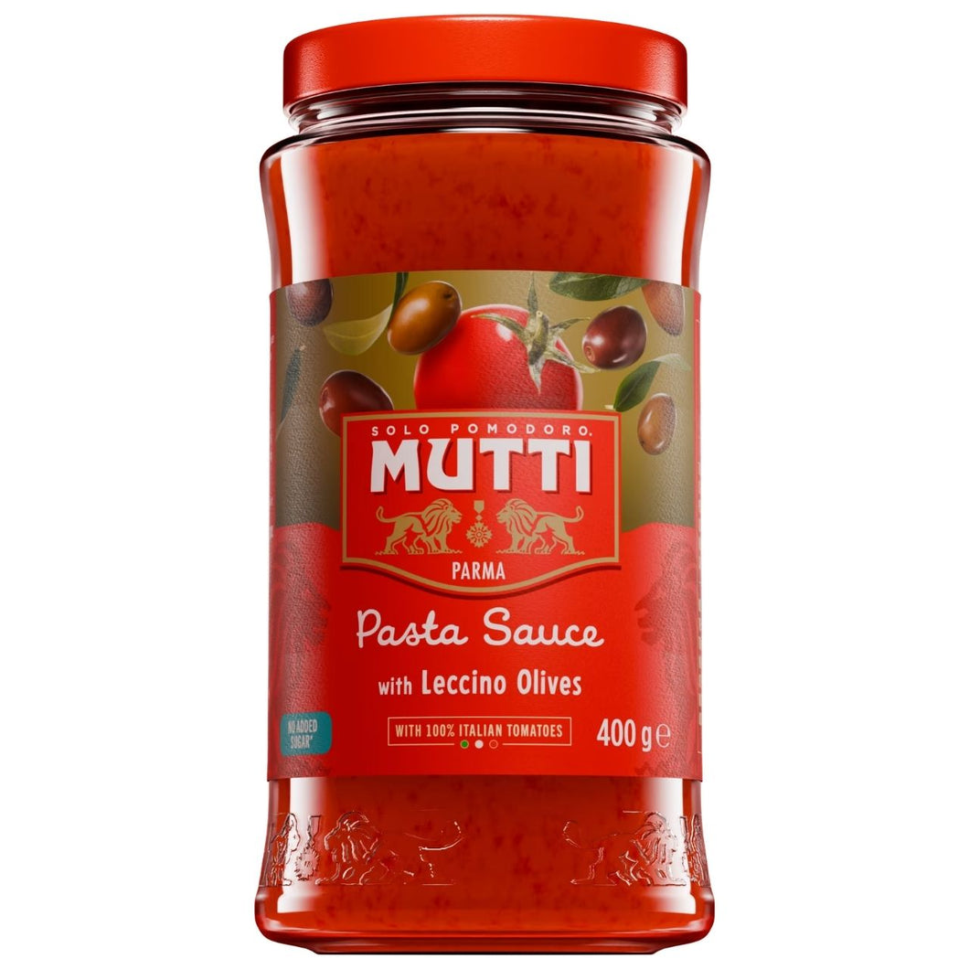 Mutti Pasta Sauce with Leccino Olives 400g