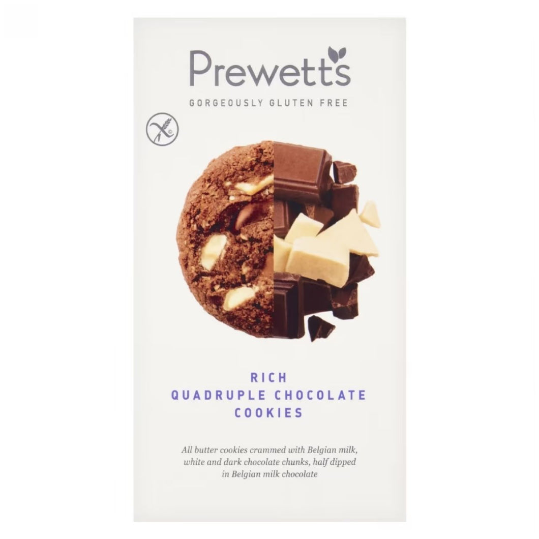 Prewett's Gluten Free Rich Quadruple Chocolate Cookies 150g
