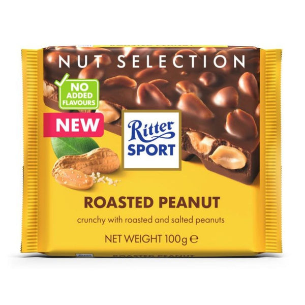 Ritter Sport Roasted Peanut Chocolate 100g