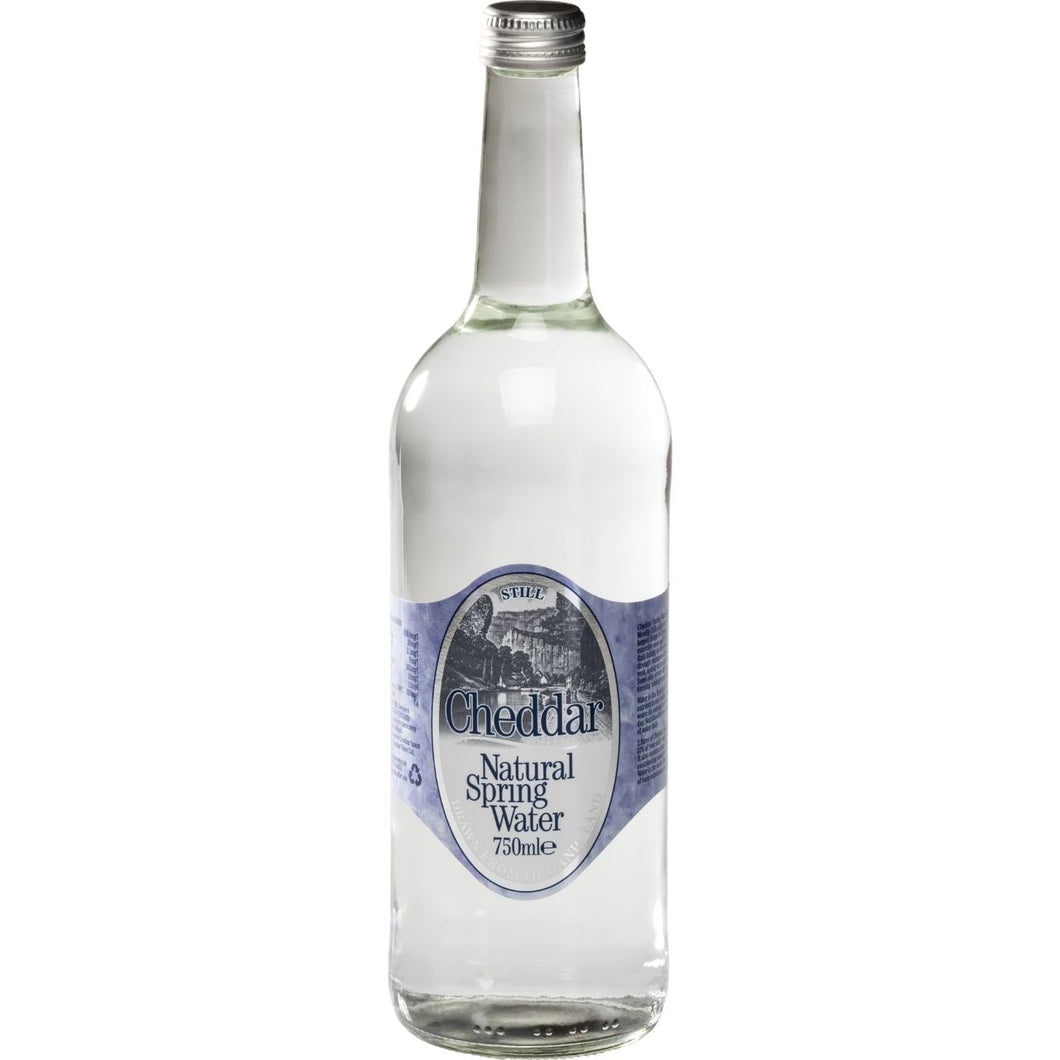 Cheddar Natural Spring Water - Still Glass 750ml