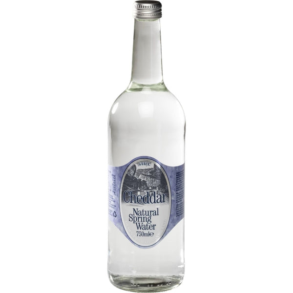 Cheddar Natural Spring Water - Still Glass 750ml