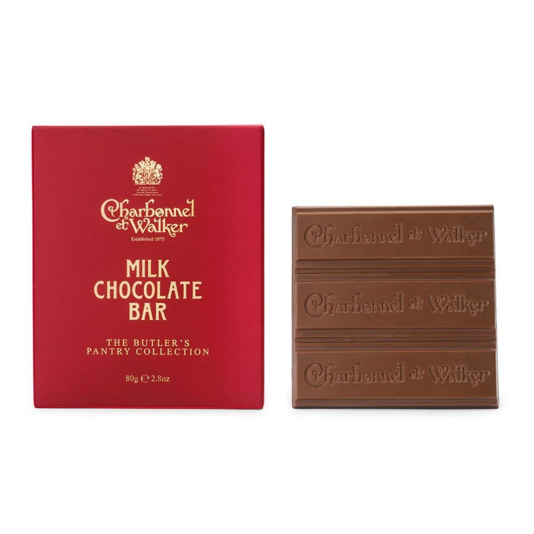 Charbonnel et Walker Milk Chocolate Butler Bar 80g