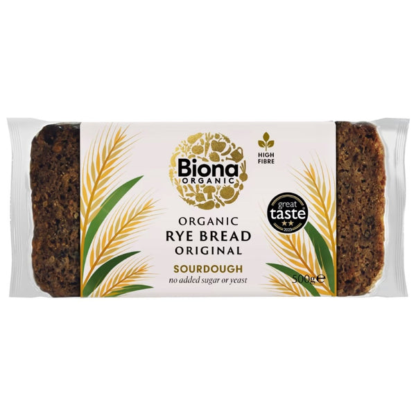 Biona Organic Rye Bread 500g