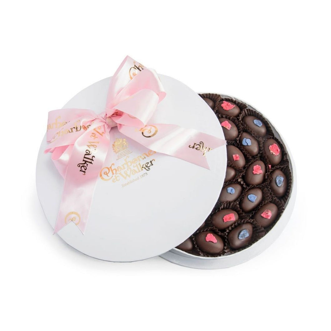 Charbonnel et Walker  Boite Blanche – Rose & Violet Creams 500g