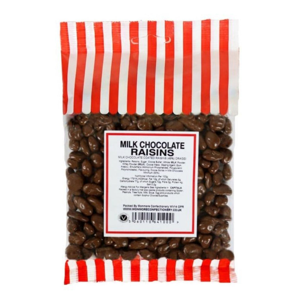 Monmore Chocolate Raisins 125g