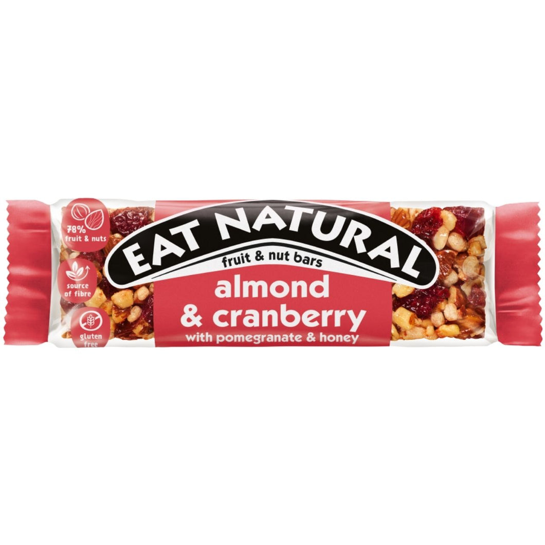 Eat Natural Almond & Cranberry Bar with Pomegranate & Honey 40g