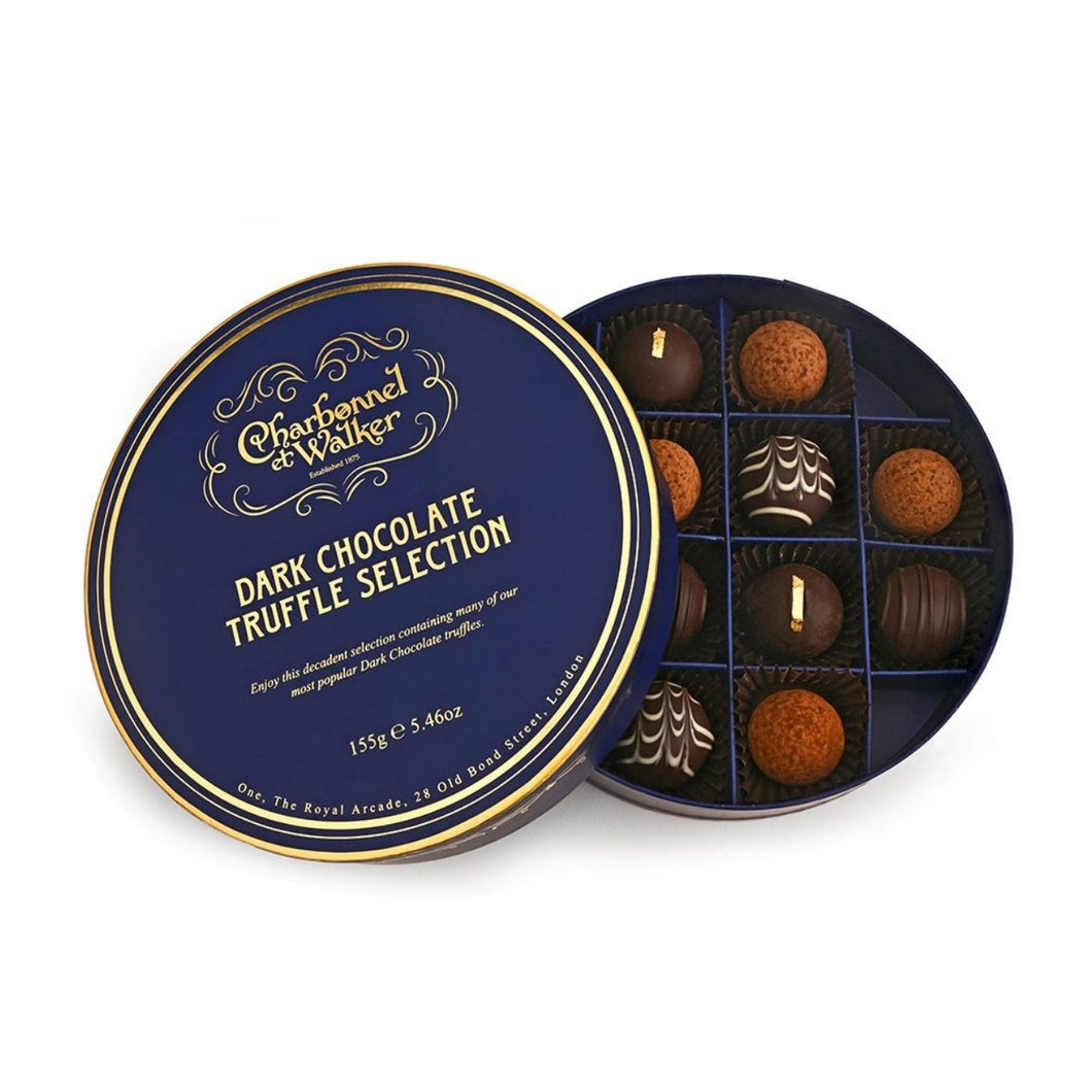 Charbonnel et Walker Dark Chocolate Truffle Selection – 155g